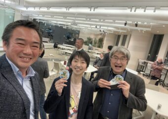 「ニュースペース研究会」( 主催: 一般社団法人 ニュースペース国際戦略研究所 ) に参加した株式会社2moon代表伊巻と参加者