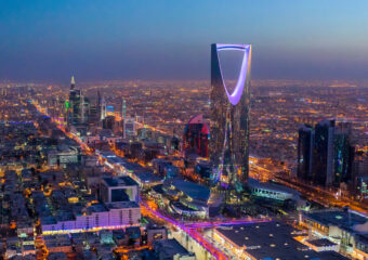 サウジアラビアの夜景