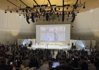 大阪・関西万博でのイベントの様子。